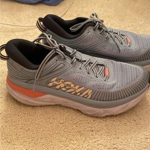 Light blue hoka shoes